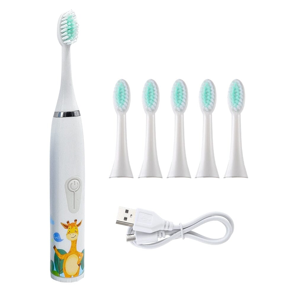 Dente limpo |Escova de Dentes Elétrica Infantil