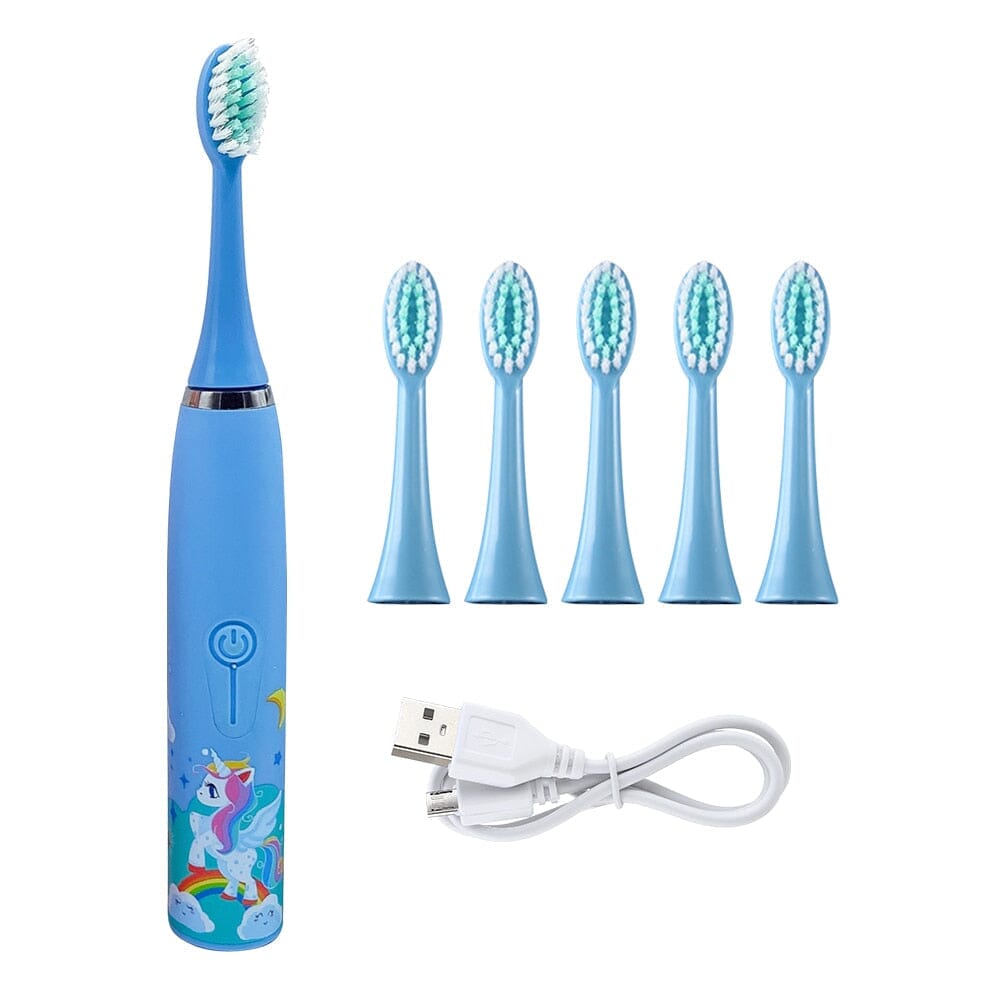 Dente limpo |Escova de Dentes Elétrica Infantil