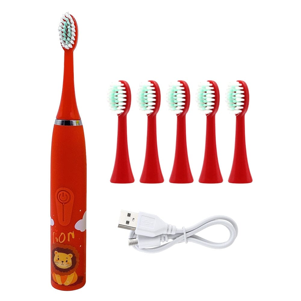 Dente limpo |Escova de Dentes Elétrica Infantil
